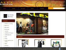 Tablet Screenshot of alexkirolak.com